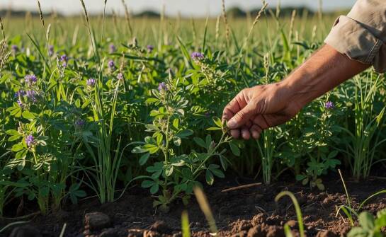 Lucerna siewna i mieszańcowa w praktyce: trwałość plantacji, gleby i mieszanki z trawami