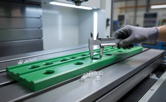 Kiedy polietylen ma sens w detalach obrabianych CNC dla przemysłu