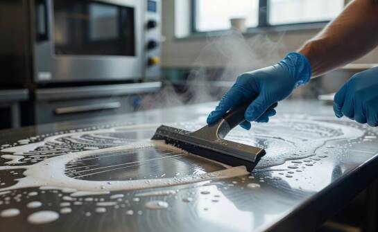 Dlaczego środki do profesjonalnej kuchni działają inaczej na tłuszcz, kamień i biofilm