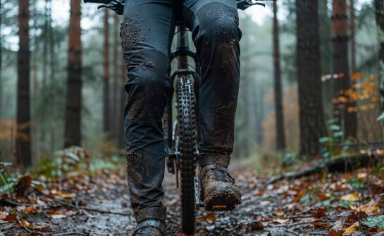 Dlaczego długie spodnie MTB sprawdzają się na jesiennym trailu i pod ochraniacze kolan