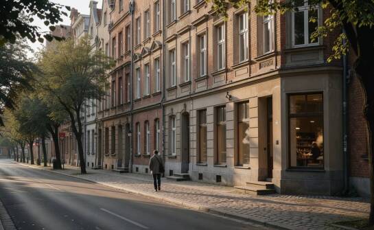 Cisza nocą i poranny rytm Wrzeszcza jako składnik wygody noclegu