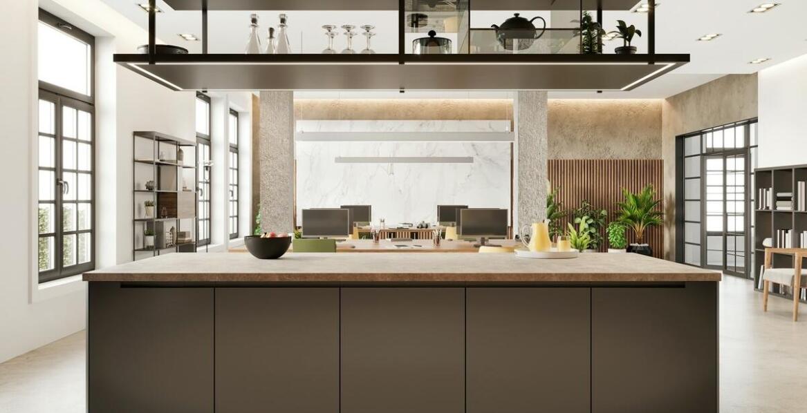 Drzwi szklane loft w nowoczesnym biurze – funkcjonalność i design
