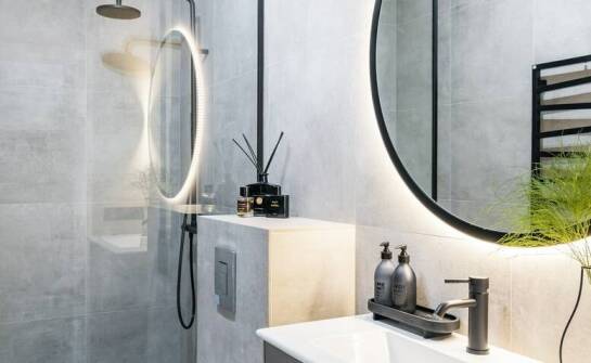 Bateria prysznicowa retro czarna w stylu industrialnym – inspiracje i pomysły