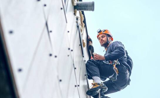 Installationsprozess von Brandschutzfassaden Schritt für Schritt