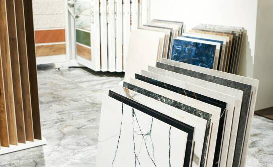 Wykorzystanie szarych płytek ceramicznych w salonach – inspiracje i porady