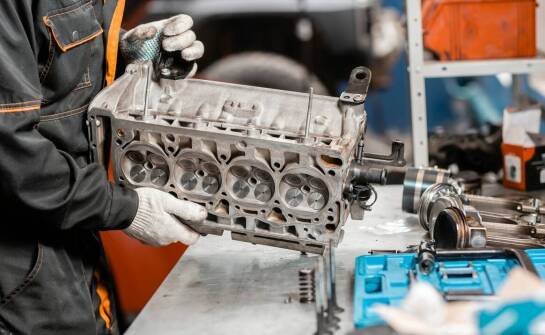 Jakie są wyzwania związane z montażem podstawy filtra oleju w modelu LT 2.5 TDI?