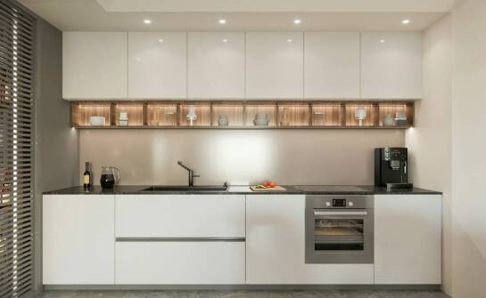 Nowoczesne materiały w projektowaniu mebli do mini aneksu kuchennego
