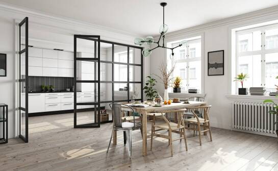 Zalety stołu rozkładanego w stylu loftowym jako centralnego elementu kuchni