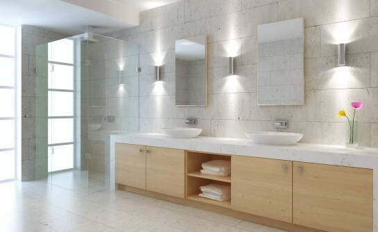 Jakie oświetlenie dobrać do mebli łazienkowych, aby stworzyć przytulną atmosferę?