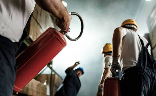 Wpływ systemów gaszenia na bezpieczeństwo pracy na placach budowy