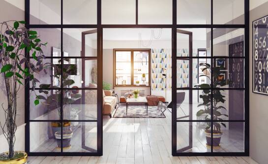 Jak nowoczesne drzwi szklane do pokoju wpływają na design wnętrza?