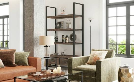 Regał na książki kolonialny – elegancja i funkcjonalność w jednym meblu