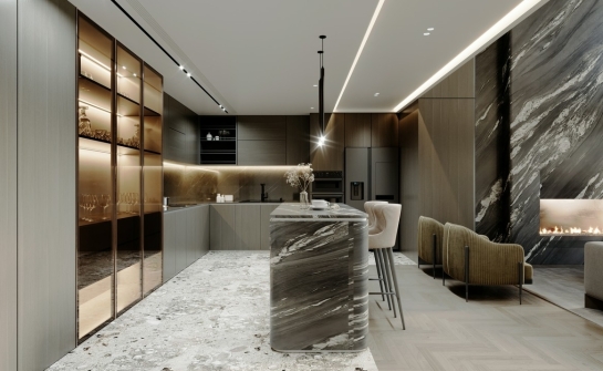 Optymalne wykorzystanie przestrzeni z okrągłym stołem w kuchni