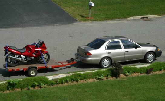 Transport motocykli za pomocą lawety - jak to robimy?