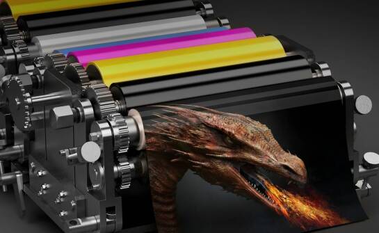 Zastosowanie fluorescencyjnych farb w druku offsetowym – przyciąganie uwagi