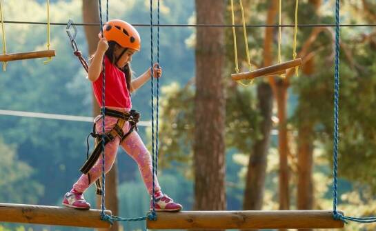 Jakie elementy parku linowego są najbardziej atrakcyjne dla przedszkolaków?