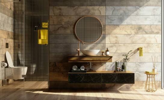 Unikalne efekty wizualne dzięki zastosowaniu ecorson rdza w dekoracji ścian