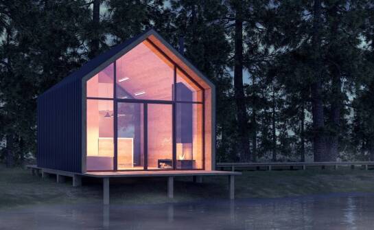 Projektowanie ekologiczne w kontekście chaty nad jeziorem