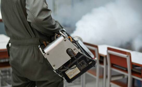 Wpływ zamgławiacza termicznego TS-35A na efektywność dezynfekcji w gospodarstwie