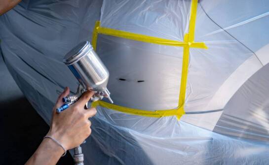 Filtracja powietrza w kabinach lakierniczych – znaczenie filtrów sufitowych