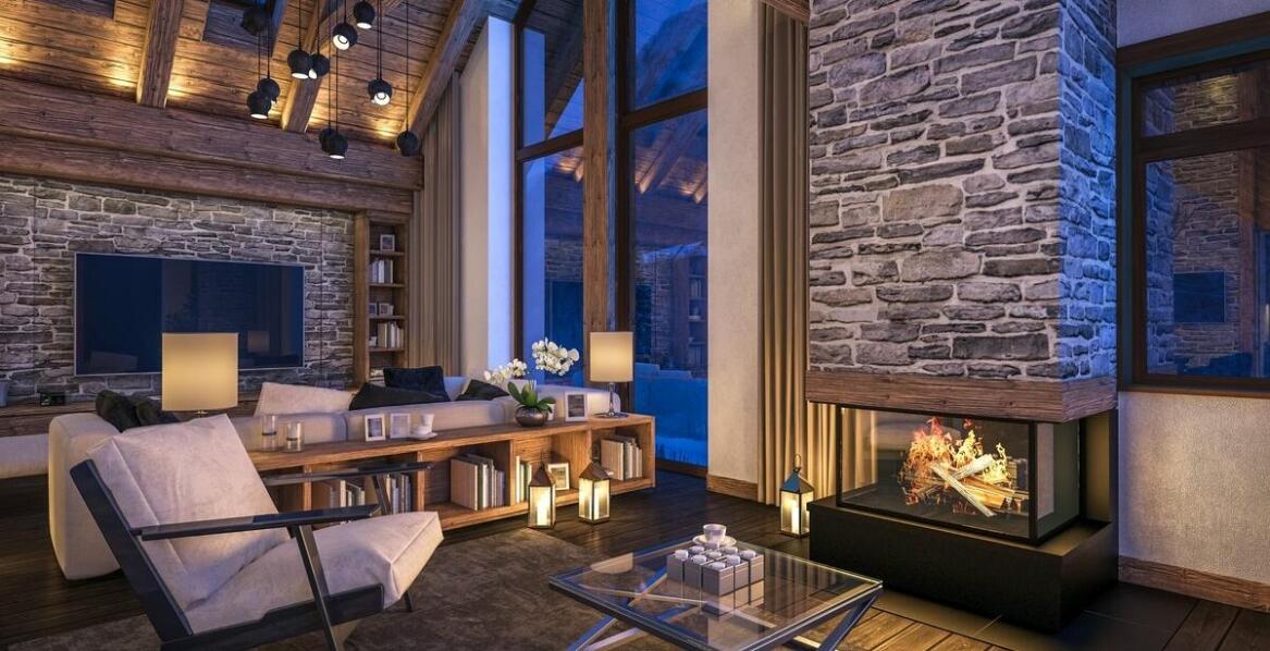 Kominek w domu w górach – połączenie przytulności i wyjątkowej atmosfery