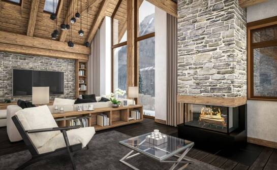 Kominek w górskim domu – zalety, inspiracje i pomysły na aranżację wnętrz