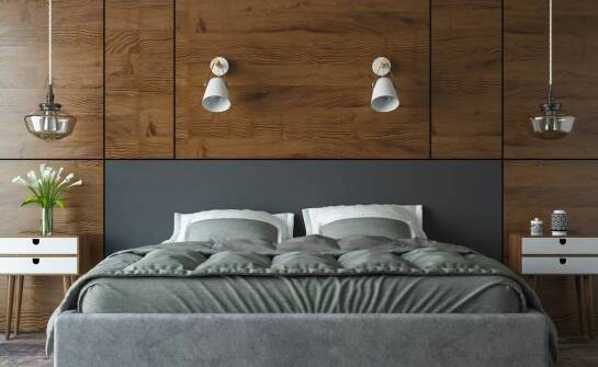 Łóżka drewniane z tapicerowanym zagłówkiem – styl, wygoda i praktyczne rozwiązania