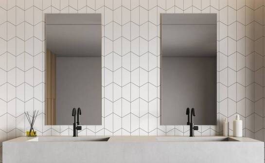 Odbicia i światło: jak płytki lustrzane wpływają na wygląd wnętrz