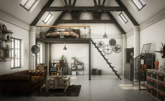 Industrialny styl w mieszkaniu – jak wprowadzić meble loftowe do wnętrza