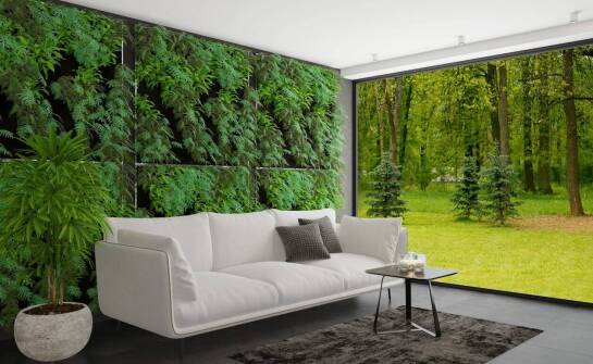 Na jakich zasadach opiera się konstrukcja pionowego ogrodu?