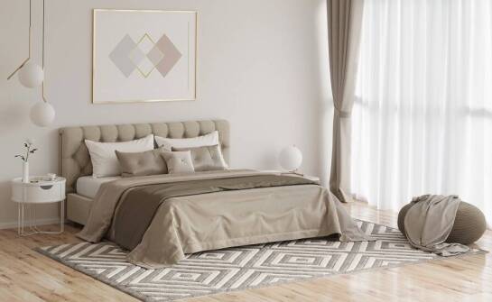 Łóżka kontynentalne tapicerowane: Komfort i elegancja w jednym