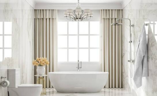 Efektywne wykorzystanie gresu wielkoformatowego w projektach łazienkowych