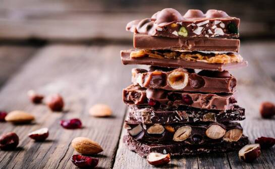Schokoladentafeln als universelles Geschenk