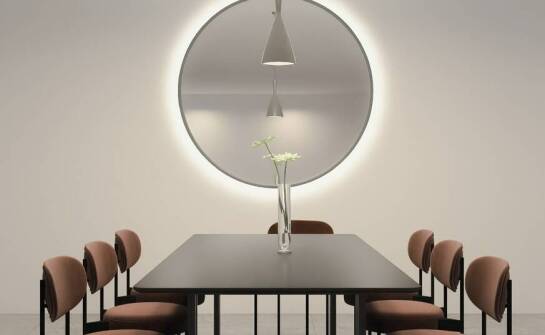 Lustra okrągłe LED jako nowoczesny akcent w aranżacji biur i gabinetów