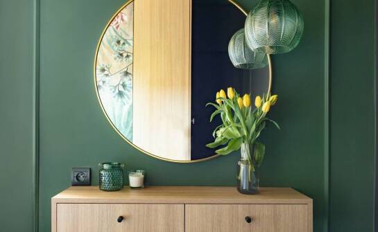 Wpływ luster okrągłych LED na optykę i funkcjonalność przedpokoju