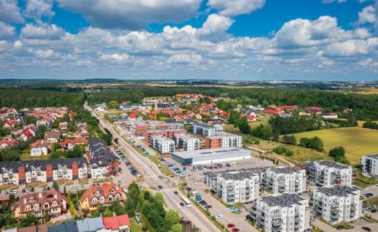 Zdjęcia z drona w kontekście rewitalizacji obszarów miejskich