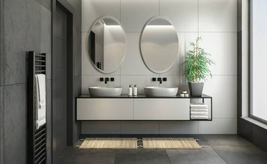 Do jakiego stylu pasują akcesoria łazienkowe czarne?