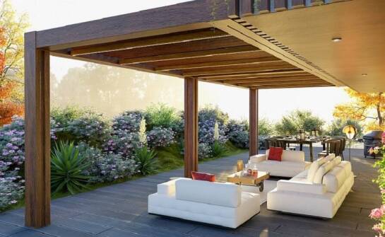 Nowoczesne rozwiązania dla zadaszonych tarasów drewnianych