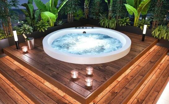 Wie beeinflusst die Chromotherapie im Whirlpool das Wohlbefinden?