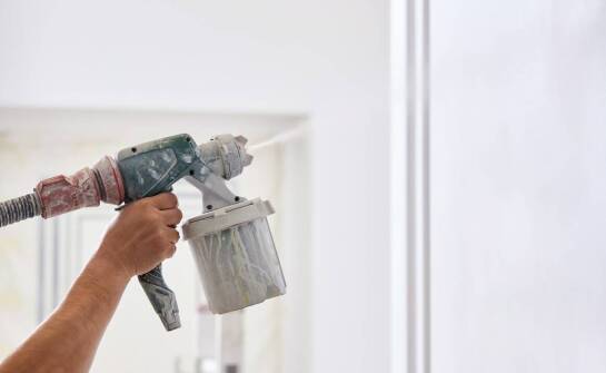 Jakie są zalety lakierowania natryskowego w przestrzeniach komercyjnych?