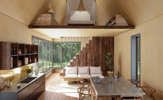 Personalizacja wnętrza domku 35m² – jakie możliwości oferuje rynek?