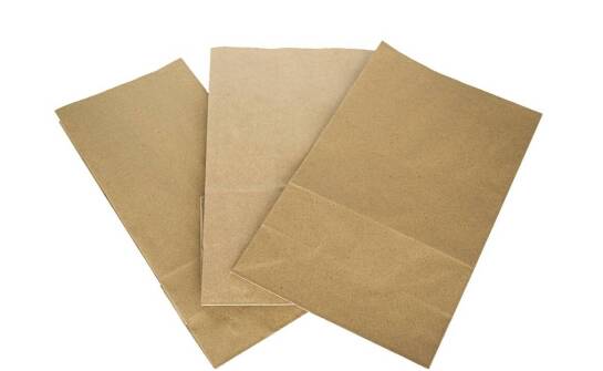 Brązowe torebki papierowe z uchwytem płaskim – idealne rozwiązanie dla sklepów spożywczych