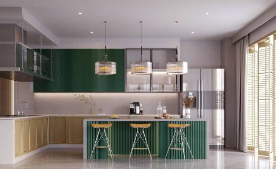 Trendy w kuchennych meblach: foliowana płyta MDF jako nowoczesne rozwiązanie