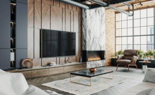 Jakie materiały najlepiej łączą się z cegłanymi kominkami?