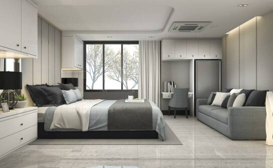 Różnorodność pokoi dostępnych dla turystów w pensjonacie w Rowach