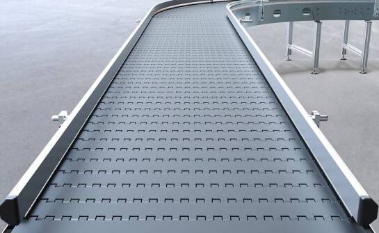 Modularne taśmy jako element systemów zarządzania przepływem towarów