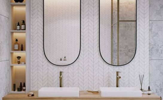 Dlaczego warto wybrać oklejanie meblowych płyt PCV przy projektowaniu łazienki?