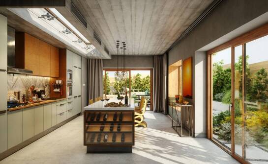 Rola loftowego regału na wino w aranżacji przestrzeni kuchennej