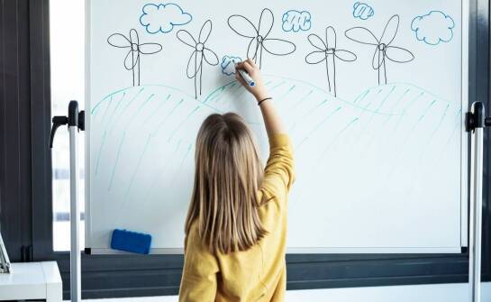 Czy biała magnetyczna tablica ułatwi lekcje?