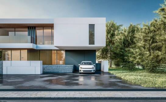 Wpływ dużych przeszkleń na komfort życia w domach szeregowych